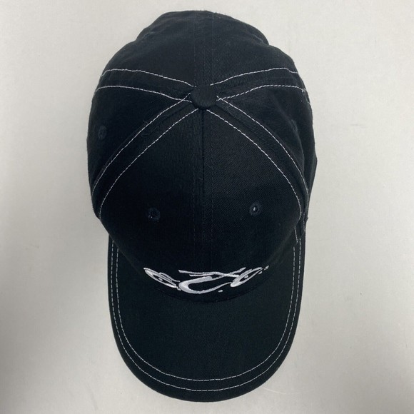 Orange County Choppers Logo Brand Hat Cap Adjustable Strap Black Motorcycle NAPA - Picture 3 of 8
